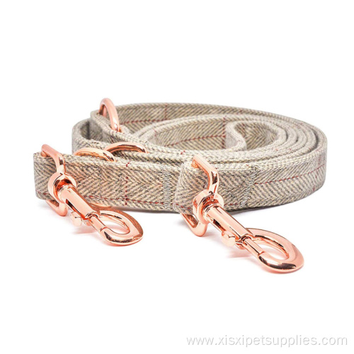 Amzon Hot Sale Tweed Dog Collars Pet Accessories